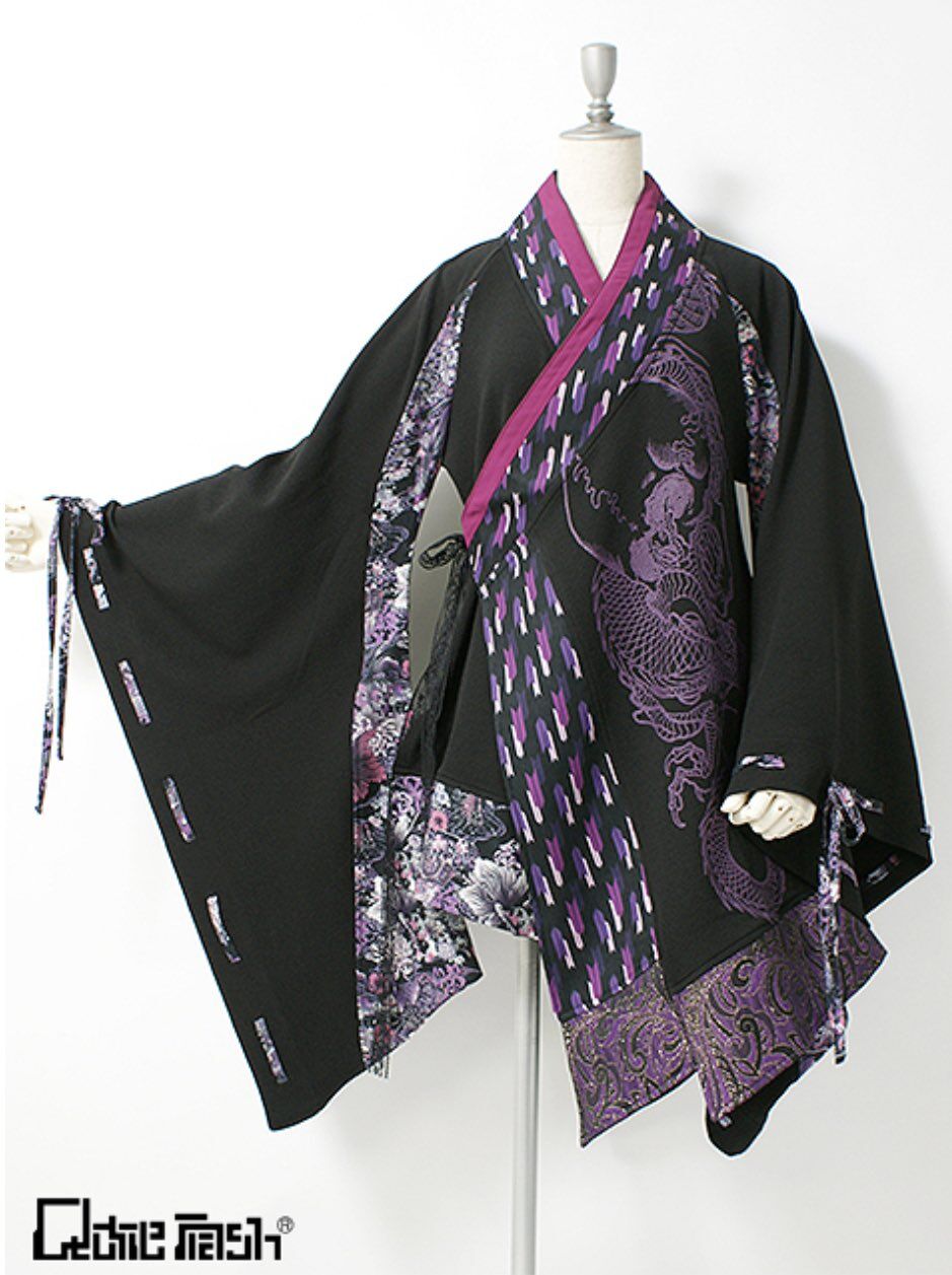 Qutie Frash 着物ロングカーデ 22-09-05-115y-1-TO-QU-G-SZ-ZY