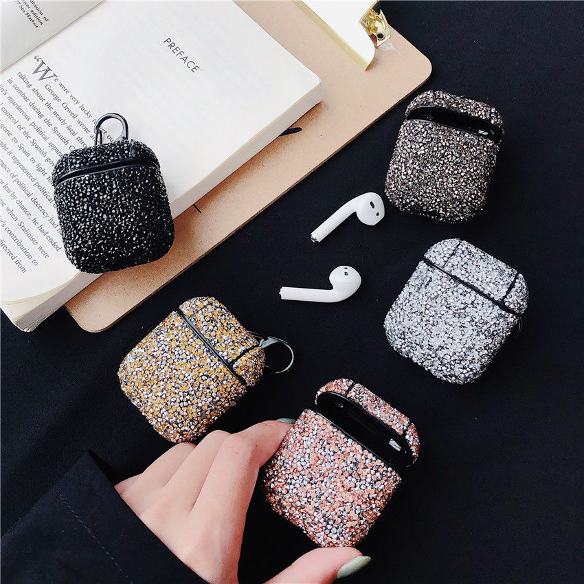 キラキラ エアーポッズケース Airpods Case ケース カバー アップル イヤホンケー