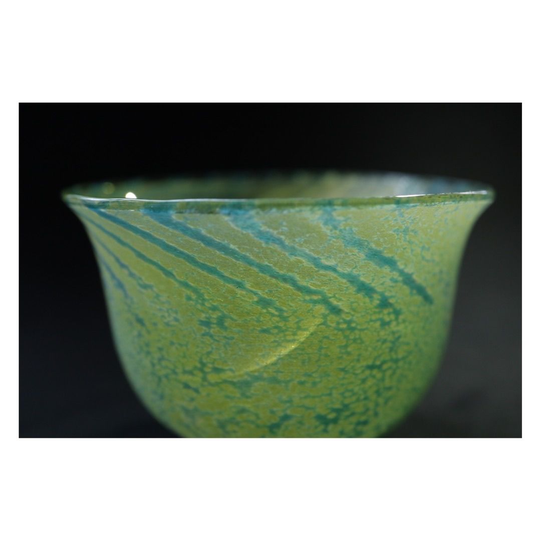 橋村野美知 街カップ 青 ブルー 作家 グラス Mellow Glass 橋村野美知 街カップ 青 ブルー 作家 グラス Mellow Glass