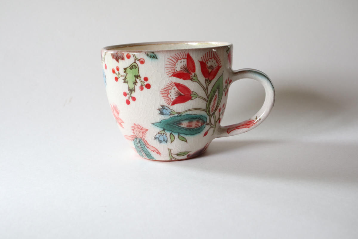 カラフェ 稲積佳谷 うつつ窯 伝説の怪獣柄 カラフェ稲積佳谷うつつ窯