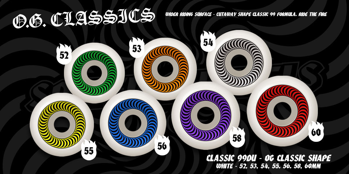 SPITFIRE FORMULA FOUR OG CLASSICS WHEELS HESH...