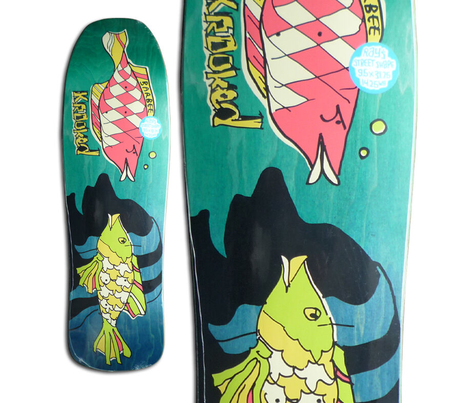 KROOKED RAY BARBEE FRIENDS DECK (9.5 x 31.75inc...