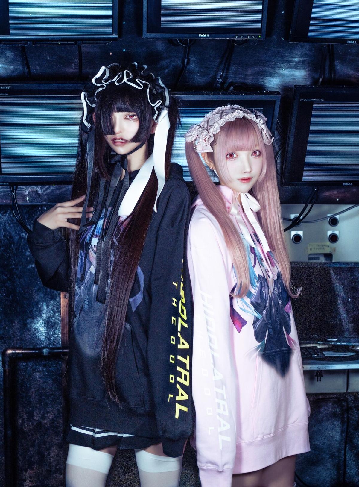 HIDOLATRAL THEODOL 高嶺ヒナ　ジャージバックルレッグウォーマー HIDOLATRAL THEODOL 高嶺ヒナ 近未来メタルジャージ サイバー