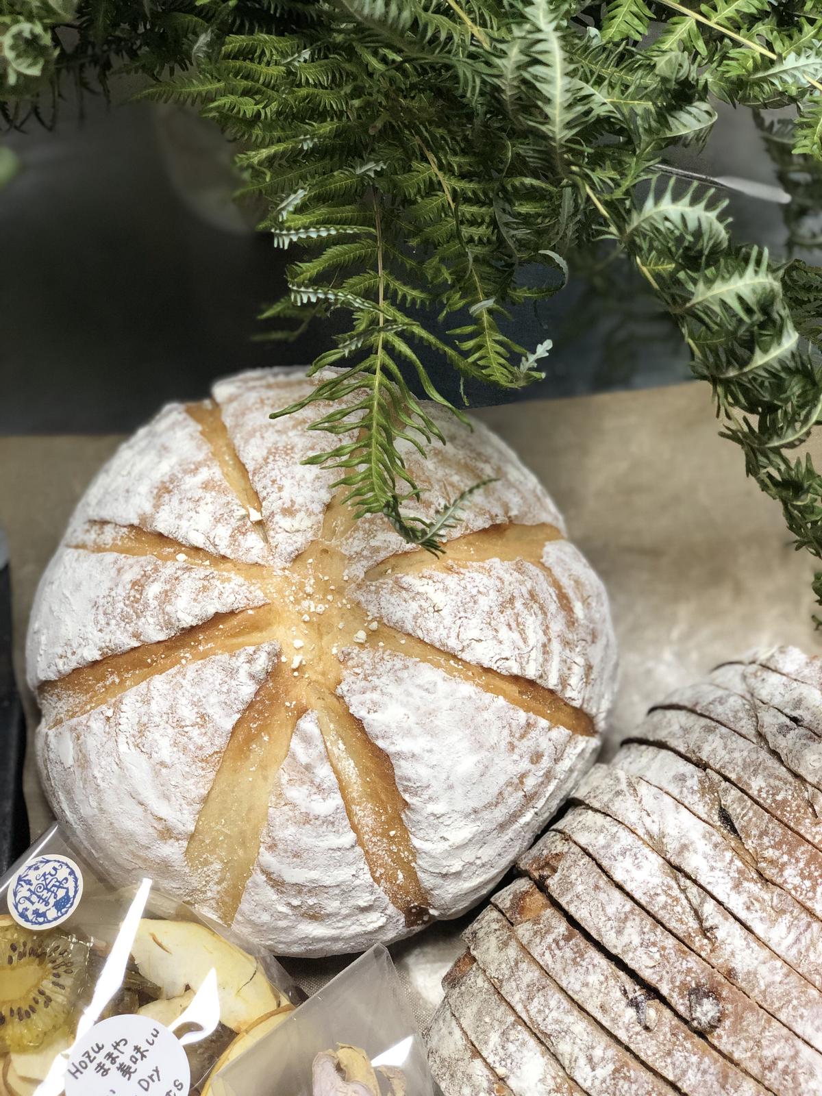 有機スペルト小麦100 の贅沢な大きなパン Hozumama Shop