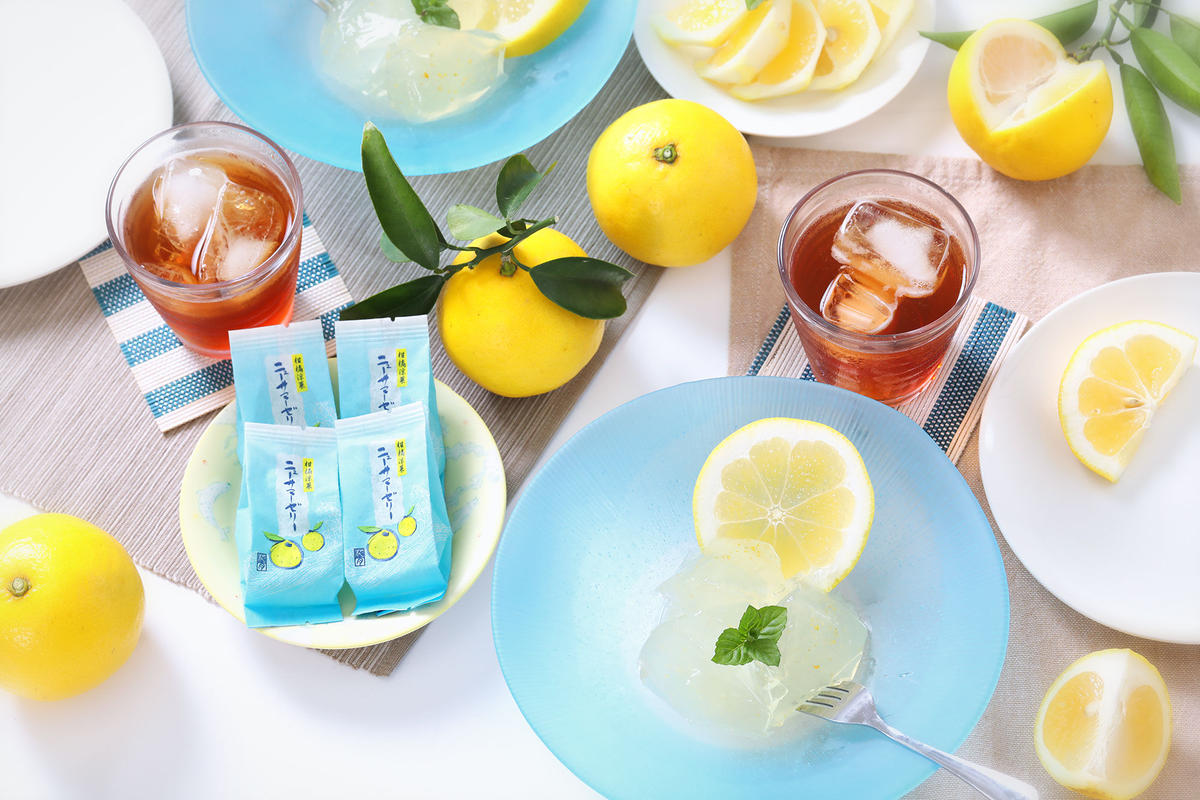 花月製菓 ニューサマーオレンジゼリー 12個 東伊豆マーケット