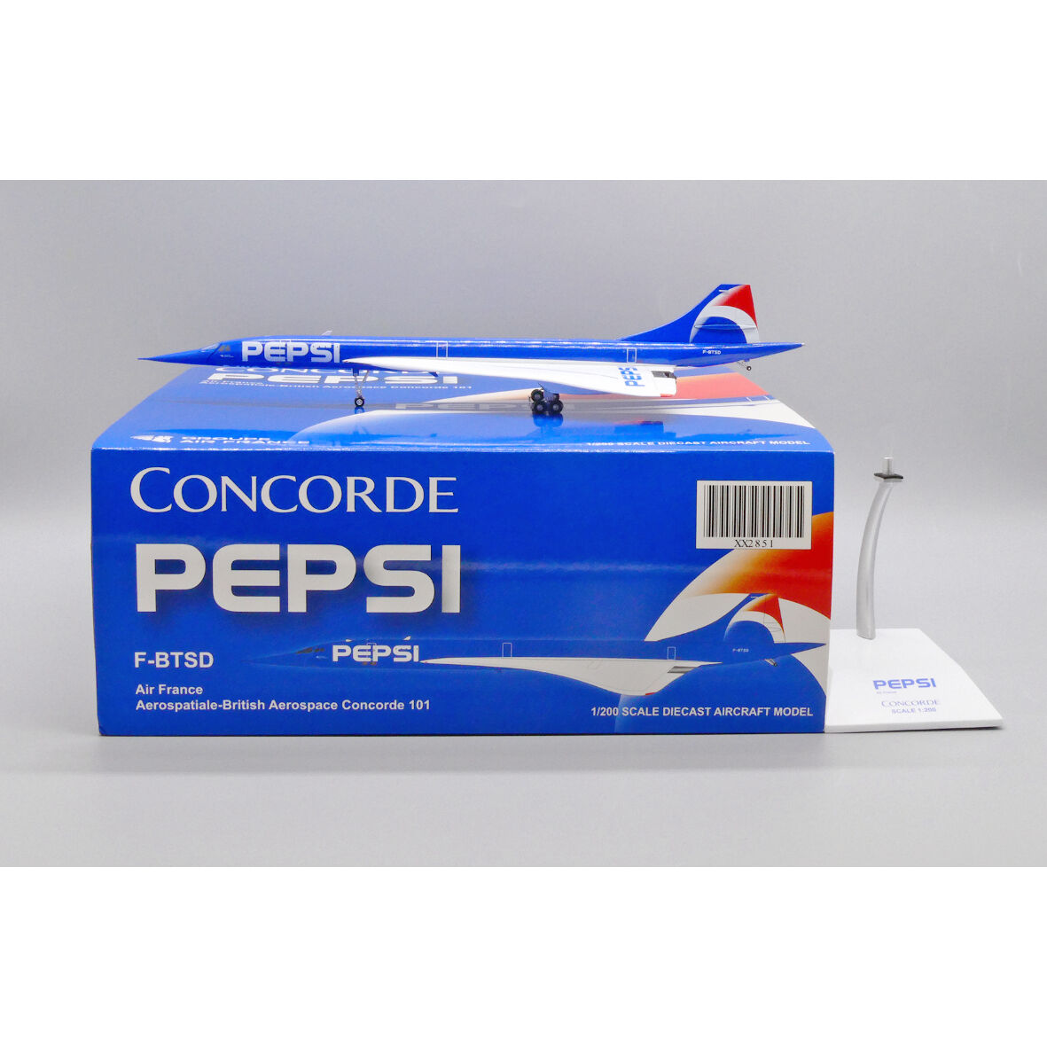 1/200 コンコルド エールフランス 特別塗装 「PEPSI」 F-BTSD |