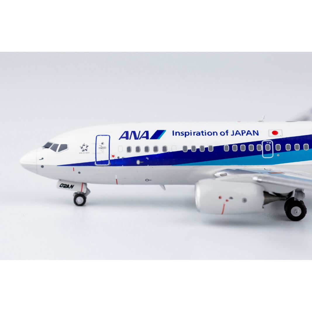 超目玉 ANA 全日空 B737 JA02AN タグ モデルプレーン コラボセット