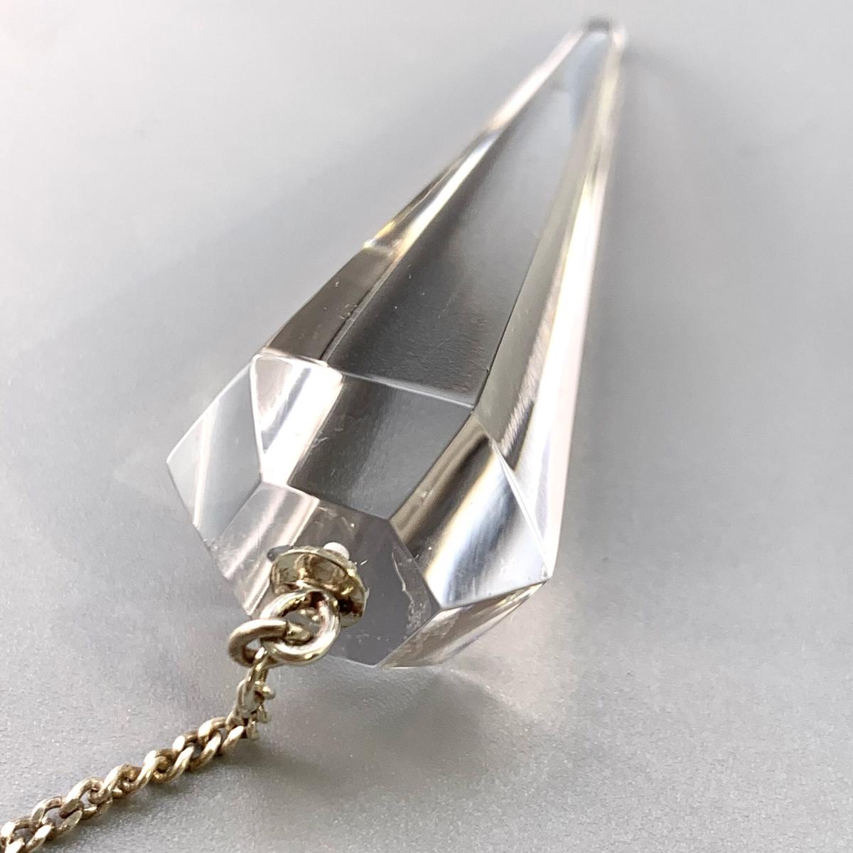 ハイグレード 超レア ガネーシュヒマール産ヒマラヤ水晶ペンデュラム 