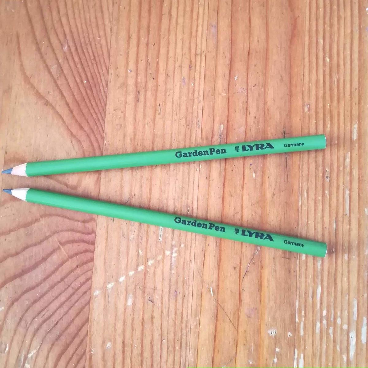 ガーデン鉛筆１本 リラ 濡れた紙に書ける ぷんぷく堂