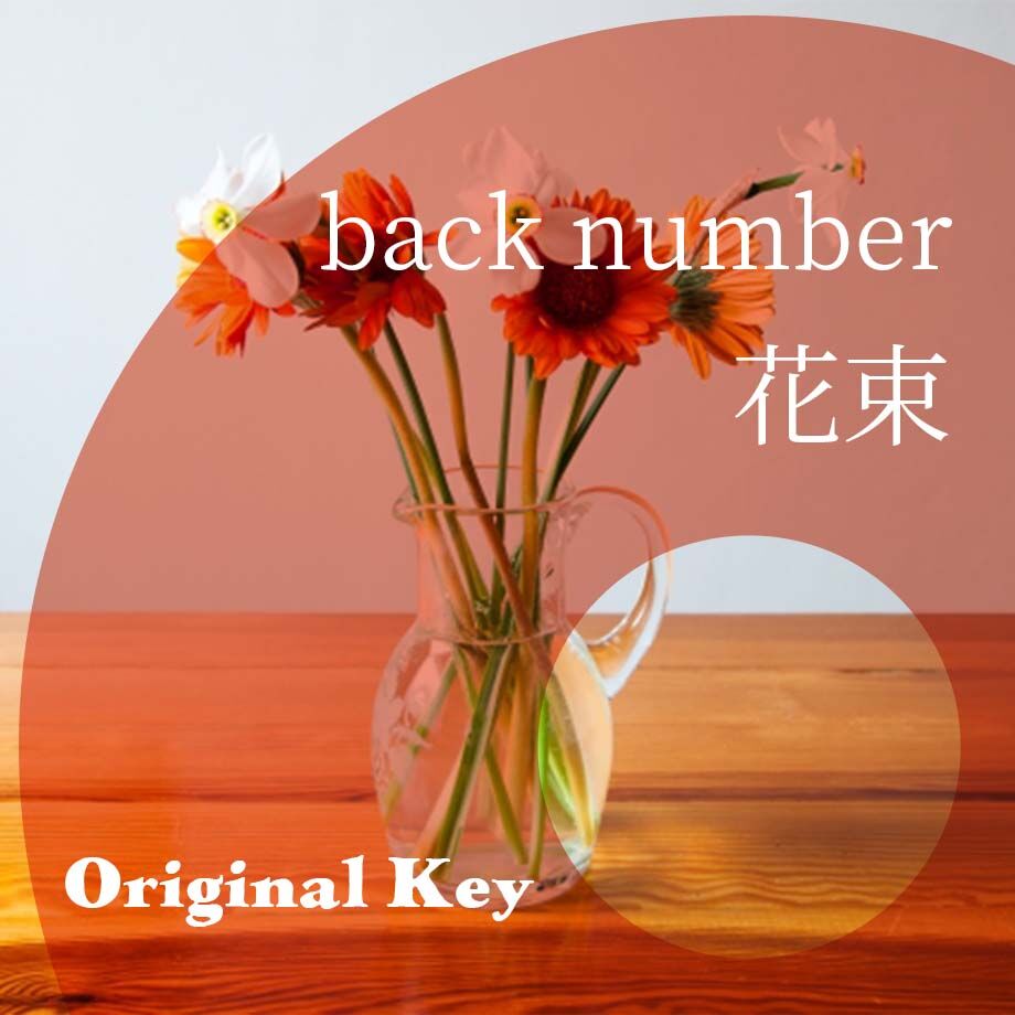 原曲キー Back Number 花束 ピアノ伴奏音源 Hiro S Piano