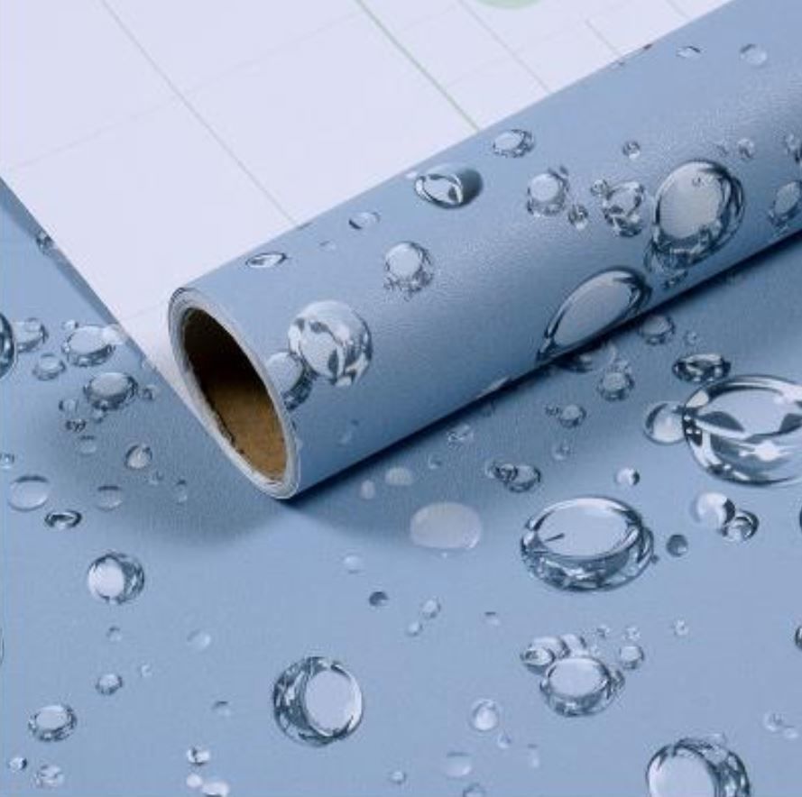 ウォールステッカー 壁紙 60 0cm 無地 水滴 防水 防音 おしゃれ クロス 張替え