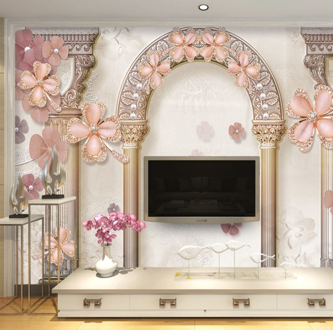 3d 壁紙 1ピース 1 ヨーロッパ風 キラキラ 姫 クローバー インテリア 部屋装飾 耐水 3d 壁紙 1ピース 1 ヨーロッパ風 キラキラ 姫 クローバー インテリア 部屋装飾 耐水