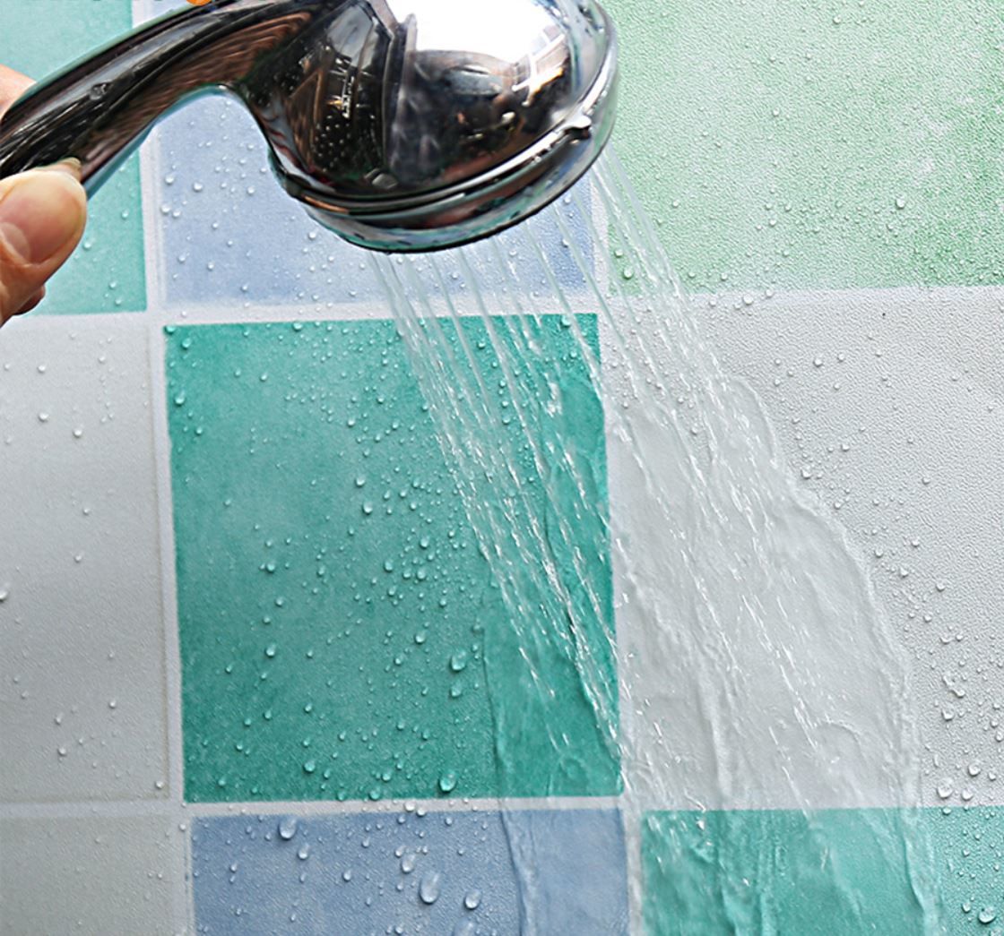 壁紙 60 1000cm モザイクタイル 緑 抹茶色 チェック Diy リフォーム インテリア