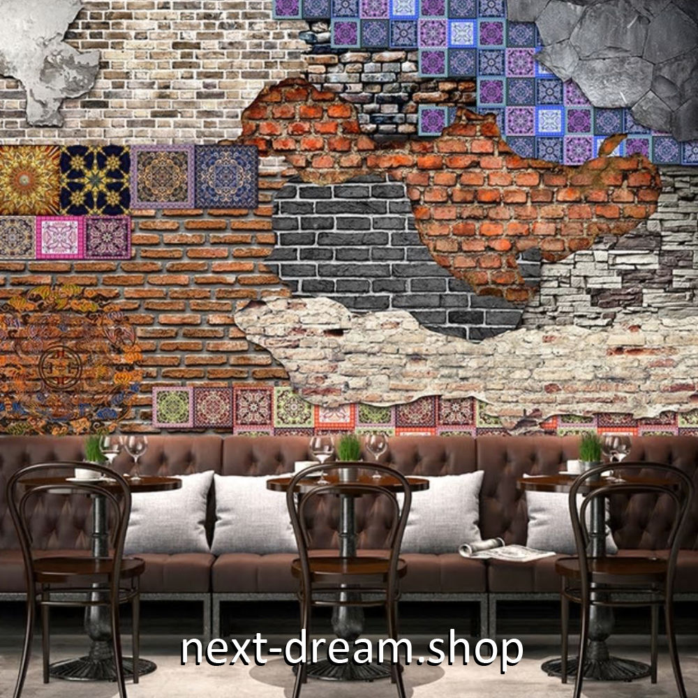 ３d 壁紙 1ピース 1 ヨーロッパ モダンレトロ レンガ インテリア 部屋 寝室 リビング