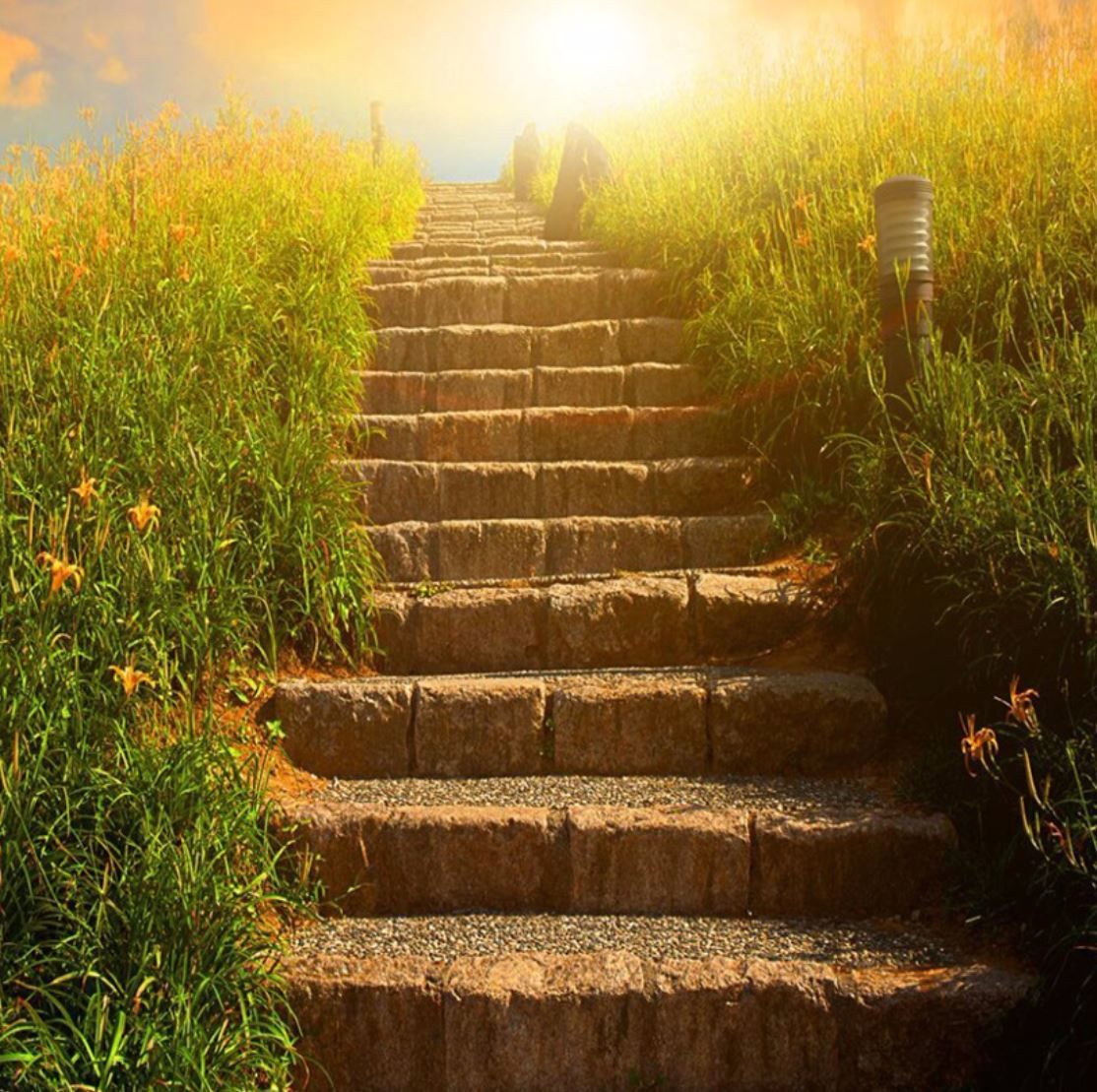 ３d 壁紙 1ピース 1 床用 自然風景 石階段 レンガ Diy リフォーム インテリア 部