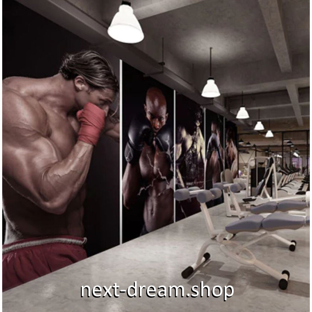壁紙 ボクシング ジム スポーツ 筋トレ 格闘技 1ピース 1 サイズカスタマイズ可能 部屋
