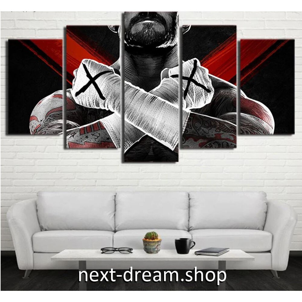 壁掛けアートパネル cm枠５点セット ジム ボクシング 格闘技 筋トレ トレーニング