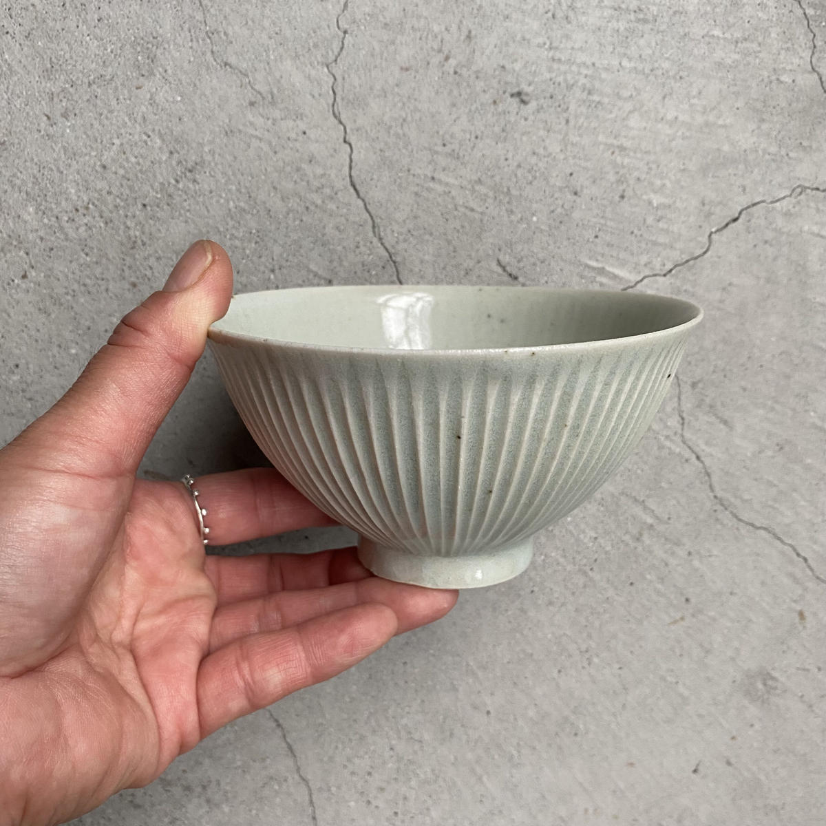 関口憲孝 輪花鉢 5寸