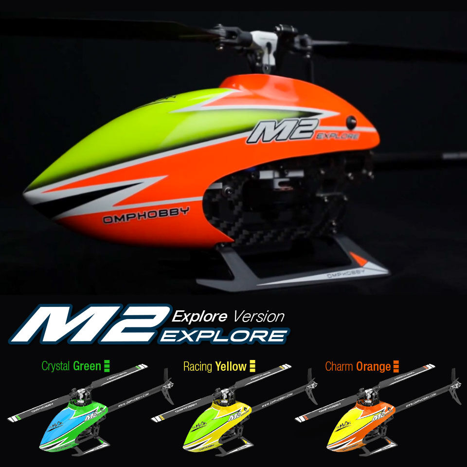 ひし型 ラジコンヘリコプター omphobby m2 explore | elecload.com