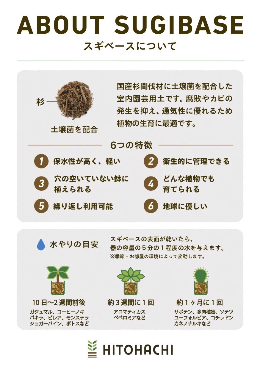 スギーベースs 500ml Hitohachi スギーベースs 500ml Hitohachi