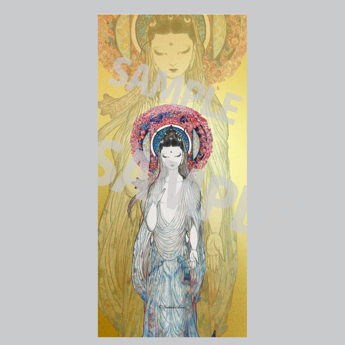 天野喜孝 法華経画