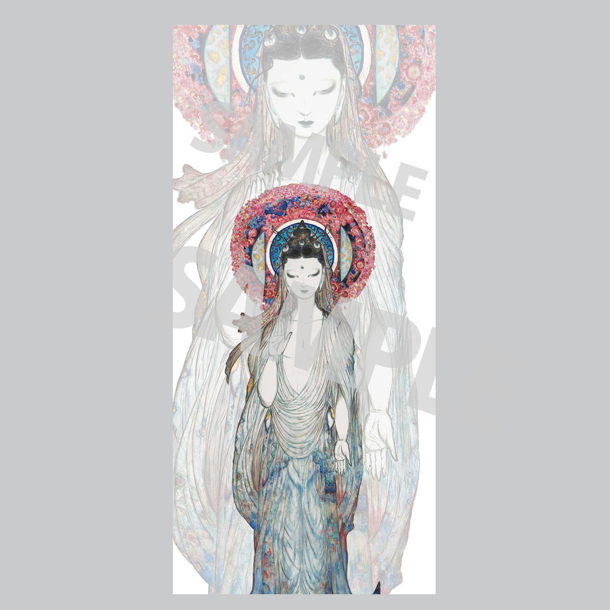 法華経画 Iphone用壁紙 B 天野喜孝作 法華経画 グッズストア 法華経画 Iphone用壁紙 B 天野喜孝作 法華経画 グッズストア