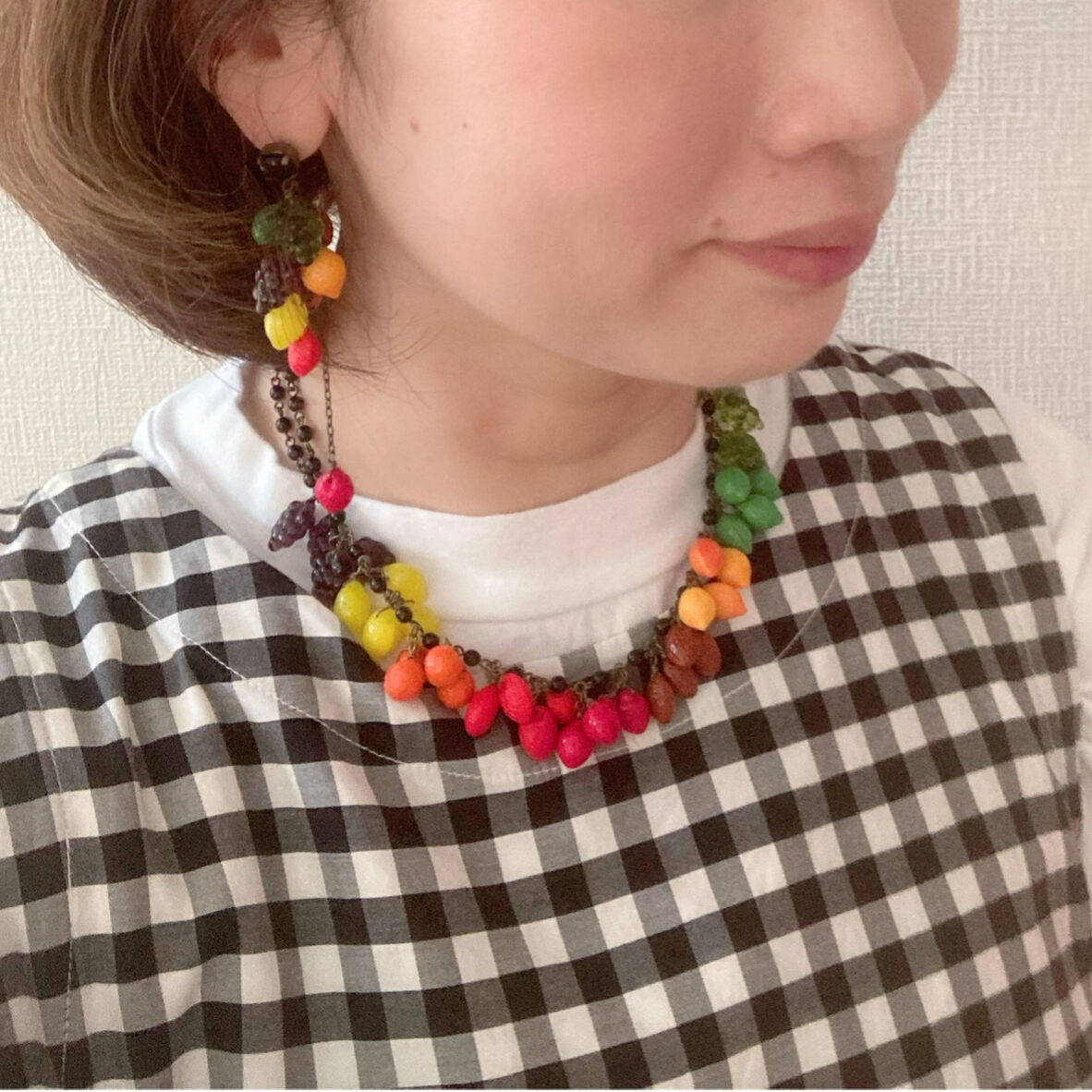 カナミビジューフルーツミックスピアス