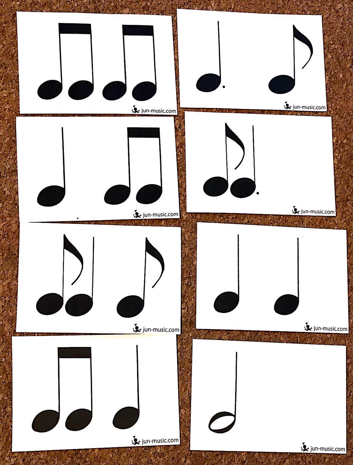 音符リズムカード 2拍分 発展編 フリマアプリ ラクマ 音符リズムカード 4拍子 基礎編 その Cmwe It