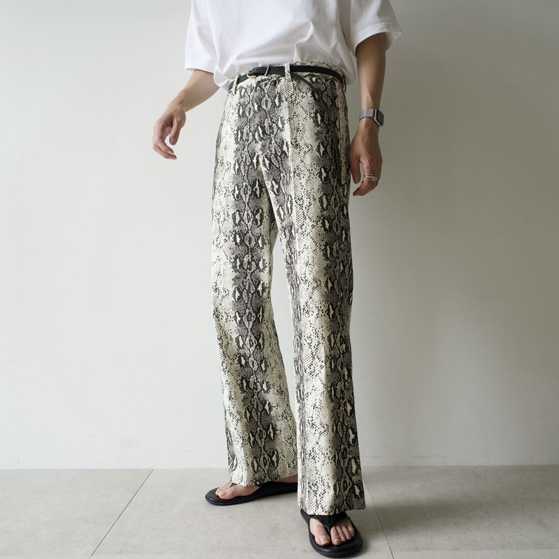 クラシック precme Python flare slacks スラックス - www.ionenergy.co