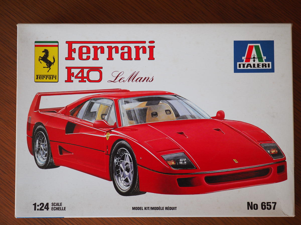 1/12 フェラーリ F40 LM GTE ルマン レースカー 改造 1点物