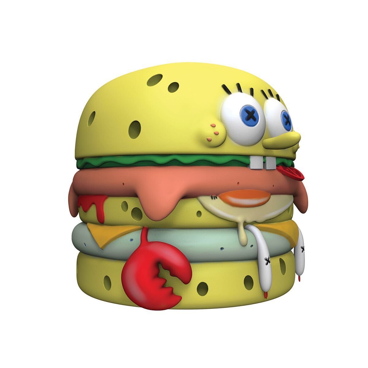 Crappy Patty By Abiebi Pobbertoys フィギュア アートトイ
