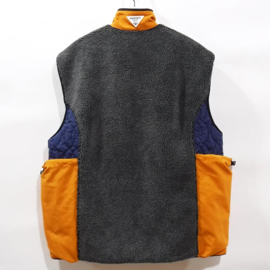 フリルフィールドベスト (ブラック)｜NONTOKYO 5％OFF NON TOKYO FRILL