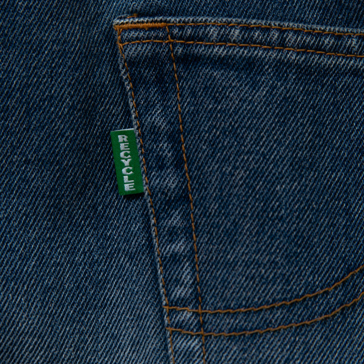 doublet RECYCLE DENIM CUT-OFF WIDE PANTS(INDIGO...