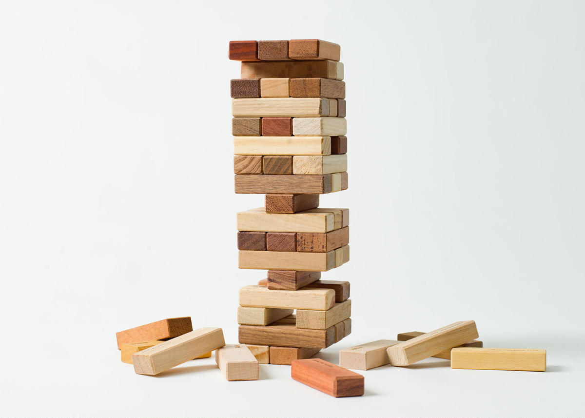 51種の木のジェンガ I M Ok