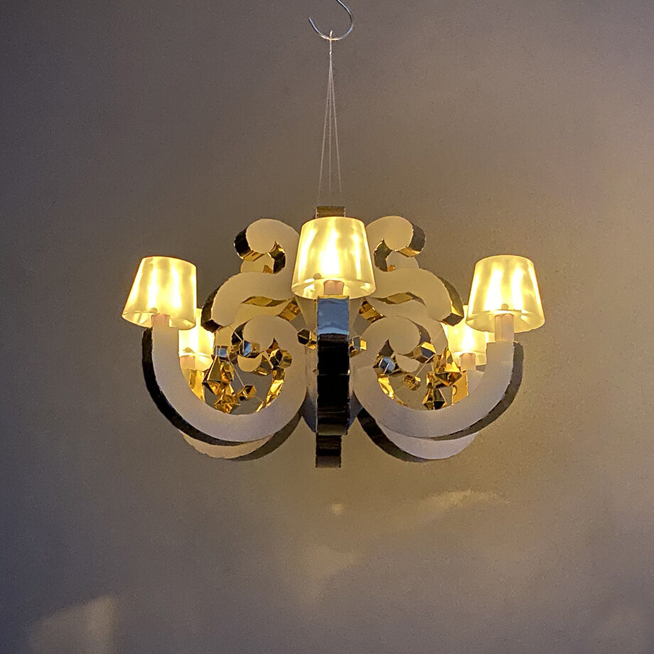 PAPER Chandelier (ライト付) ICHIKUDO STORE
