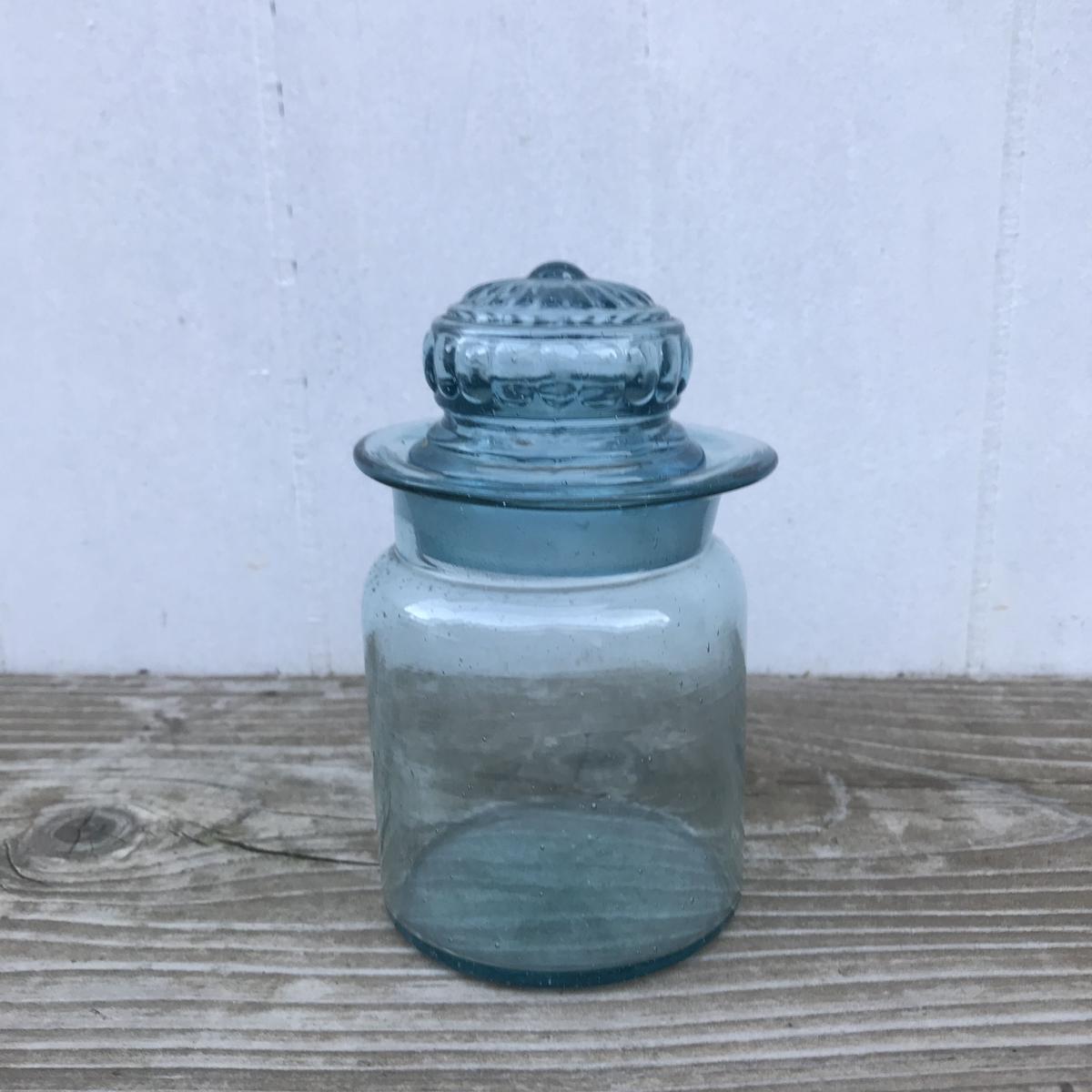 昭和レトロ たばこ瓶 ガラス キャンディポット カフェ デザイン 骨董