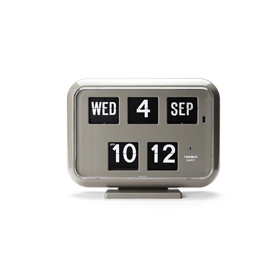 Twemco Digital Calendar Clock QD35 “Gray” I...