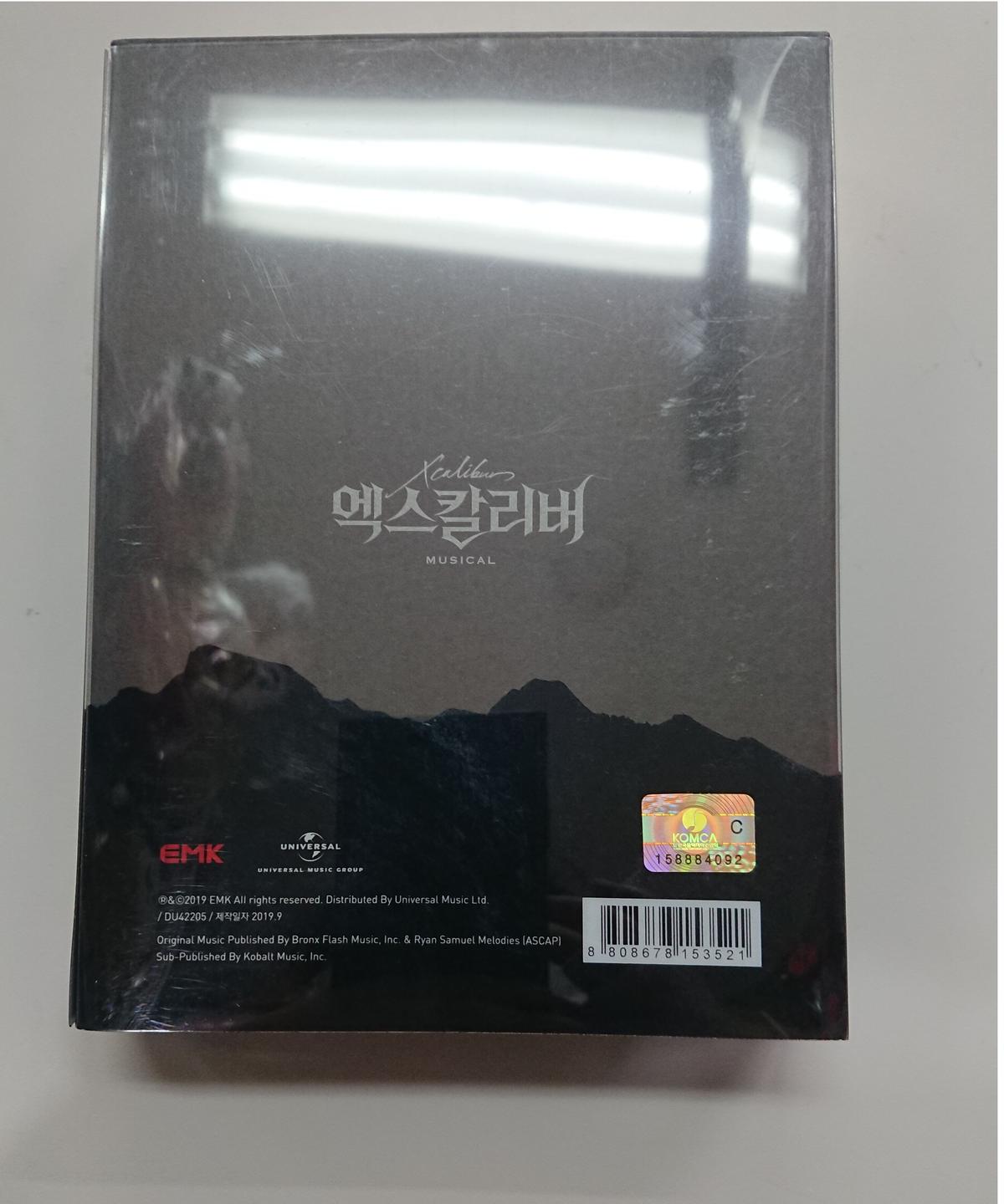 韓国 ミュージカル ‪エクスカリバー　2019 年 OST CD ドギョム ミュージカル エクスカリバー CD ost