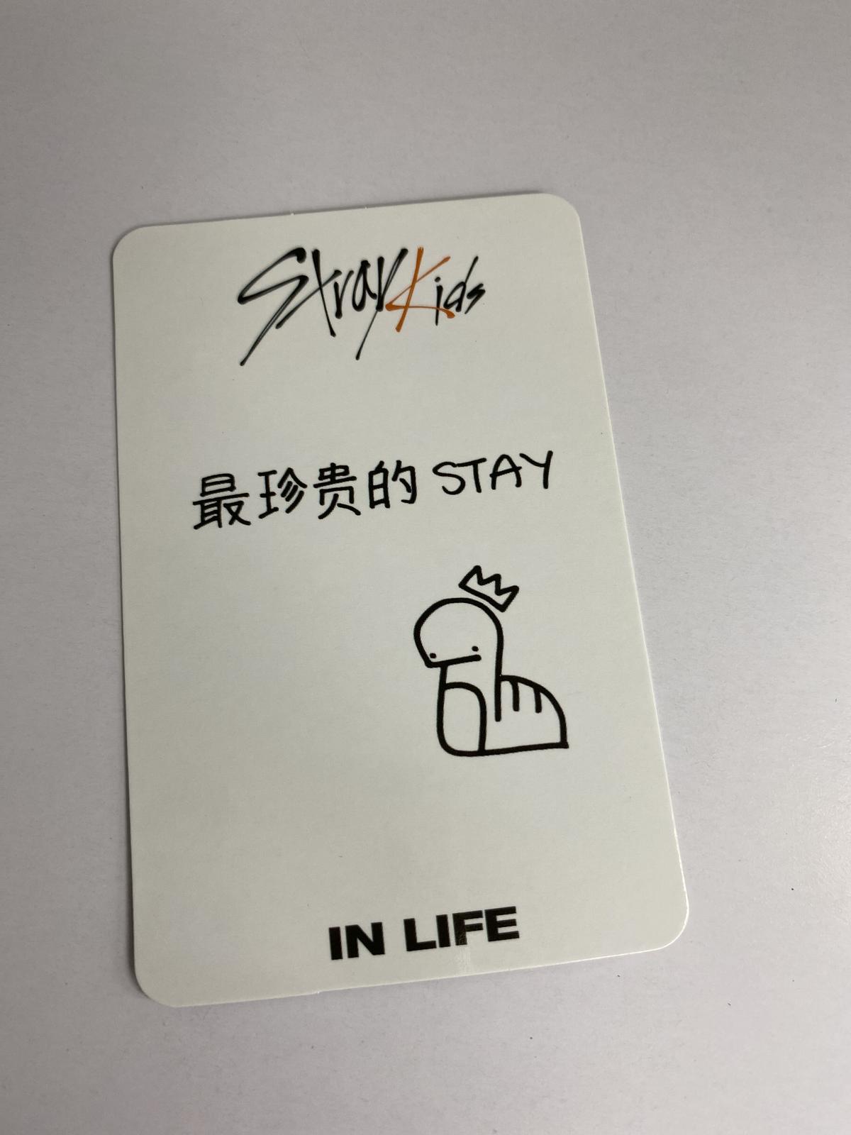 スキズ straykids バンチャン 中国ヨントン go生 トレカ