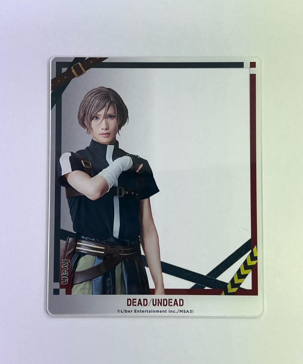 キズ有 エーステ Act2 秋単 ランダムアクリルクリアカード 劇中劇衣裳 摂津万里 水江