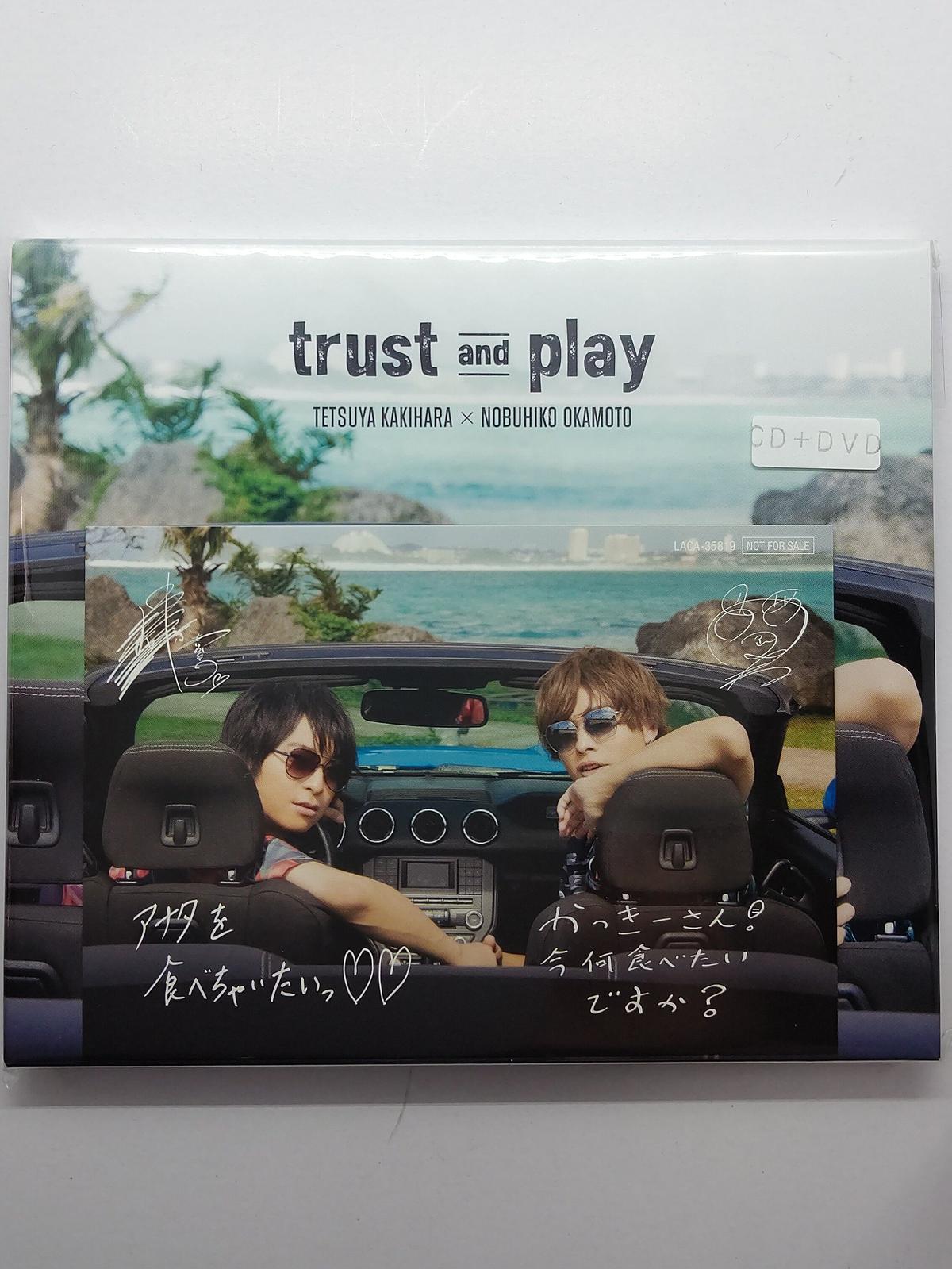 柿原徹也 岡本信彦 Trust And Play 豪華盤 Cd K Books K P 柿原徹也 岡本信彦 Trust And Play 豪華盤 Cd K Books K P