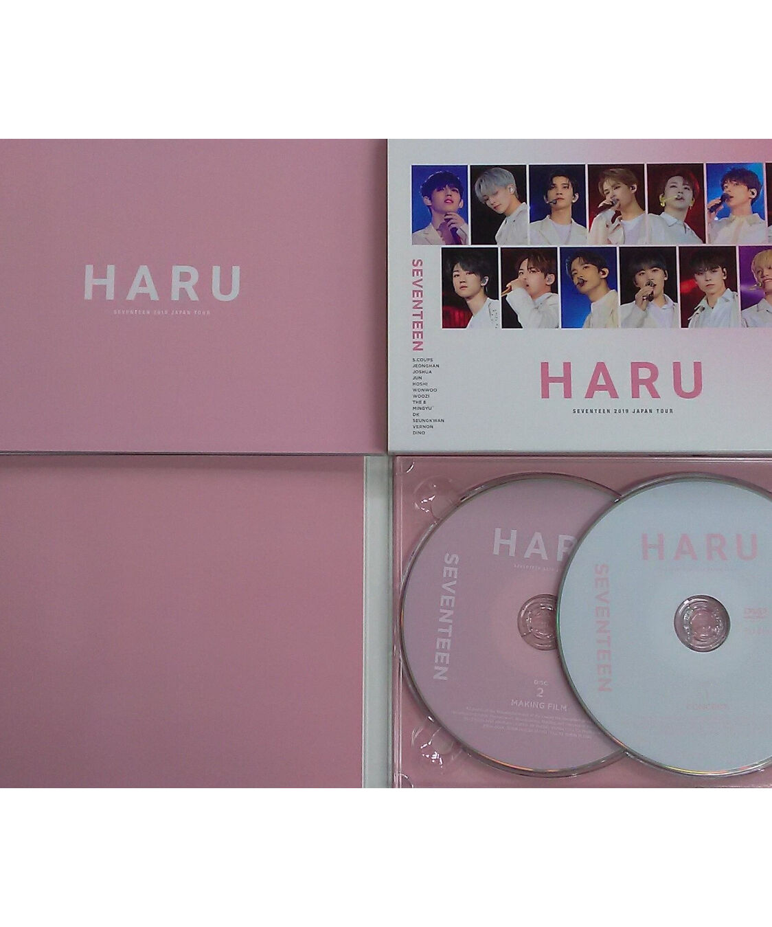 SEVENTEEN HARU 2019 JAPAN TOUR DVD | K-BOOKS K...