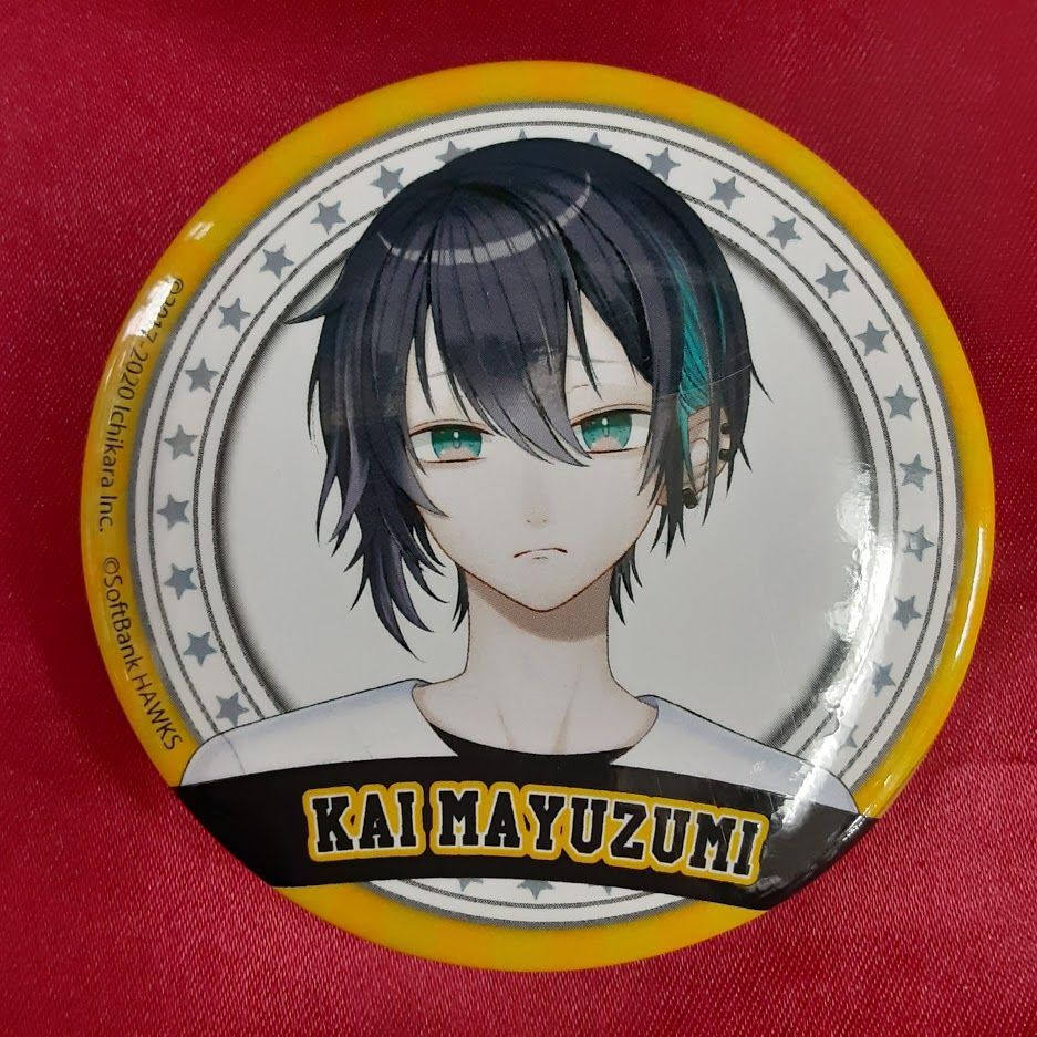 在庫有】 にじさんじfes 2021 月ノ美兎缶バッジ17個セット×サンリオ缶