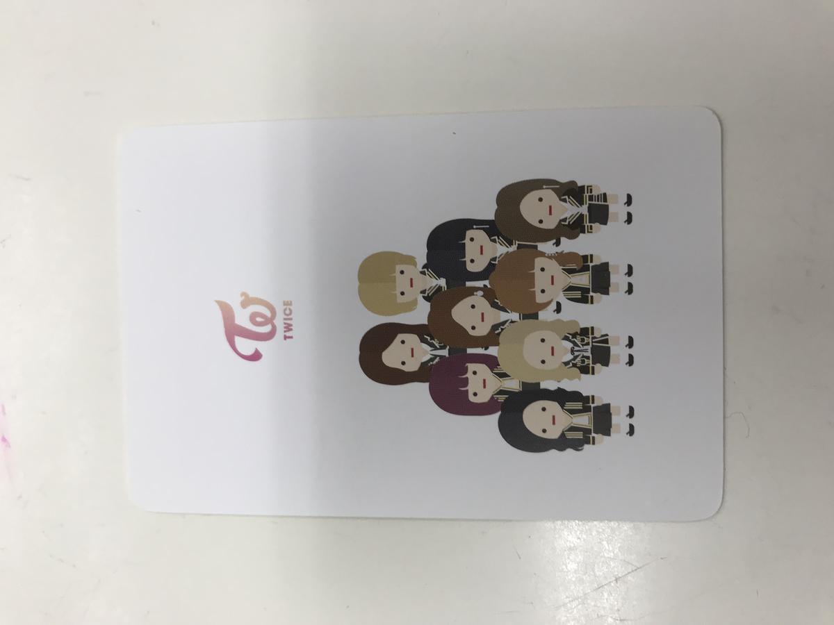 Twice 韓国 ポップアップストア 第1弾 チェキ風トレカ モモ K Books K