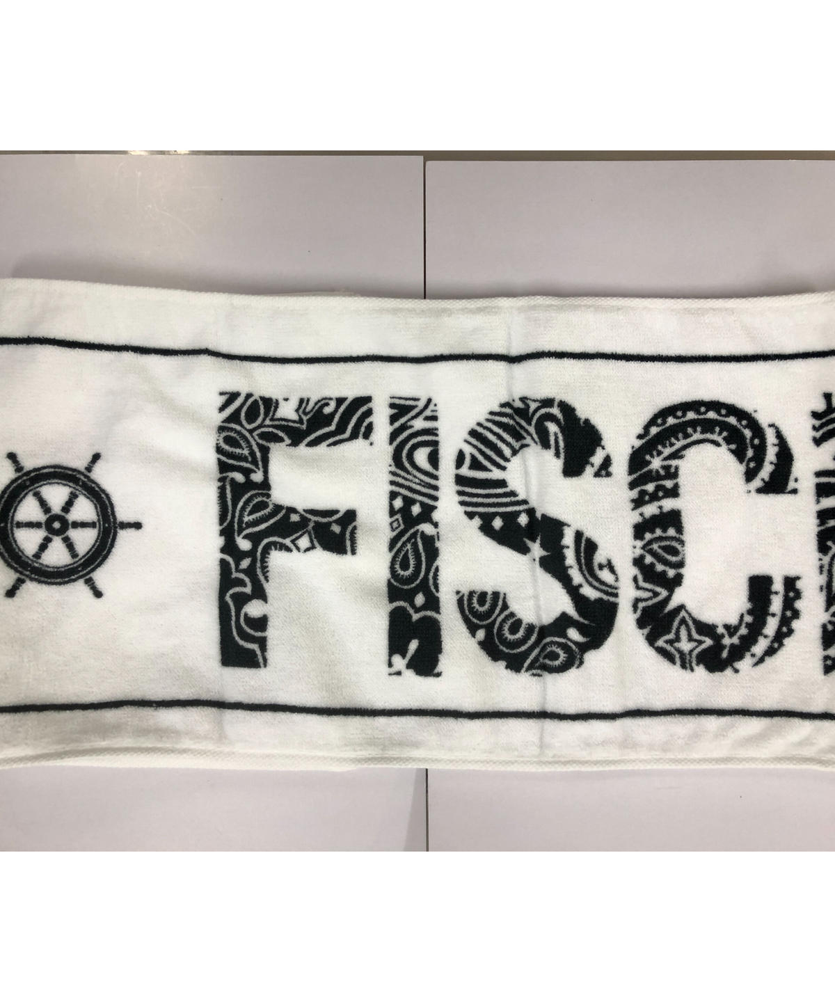 開封済】Fischer's-フィッシャーズ- マフラータオル(ホワイト) 「Zepp