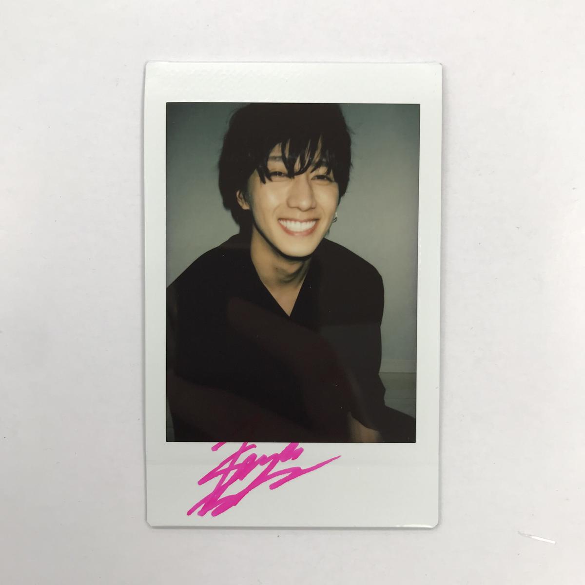 山﨑天　サイン入りチェキ 櫻坂46 山﨑天 チェキサイン B.L.T