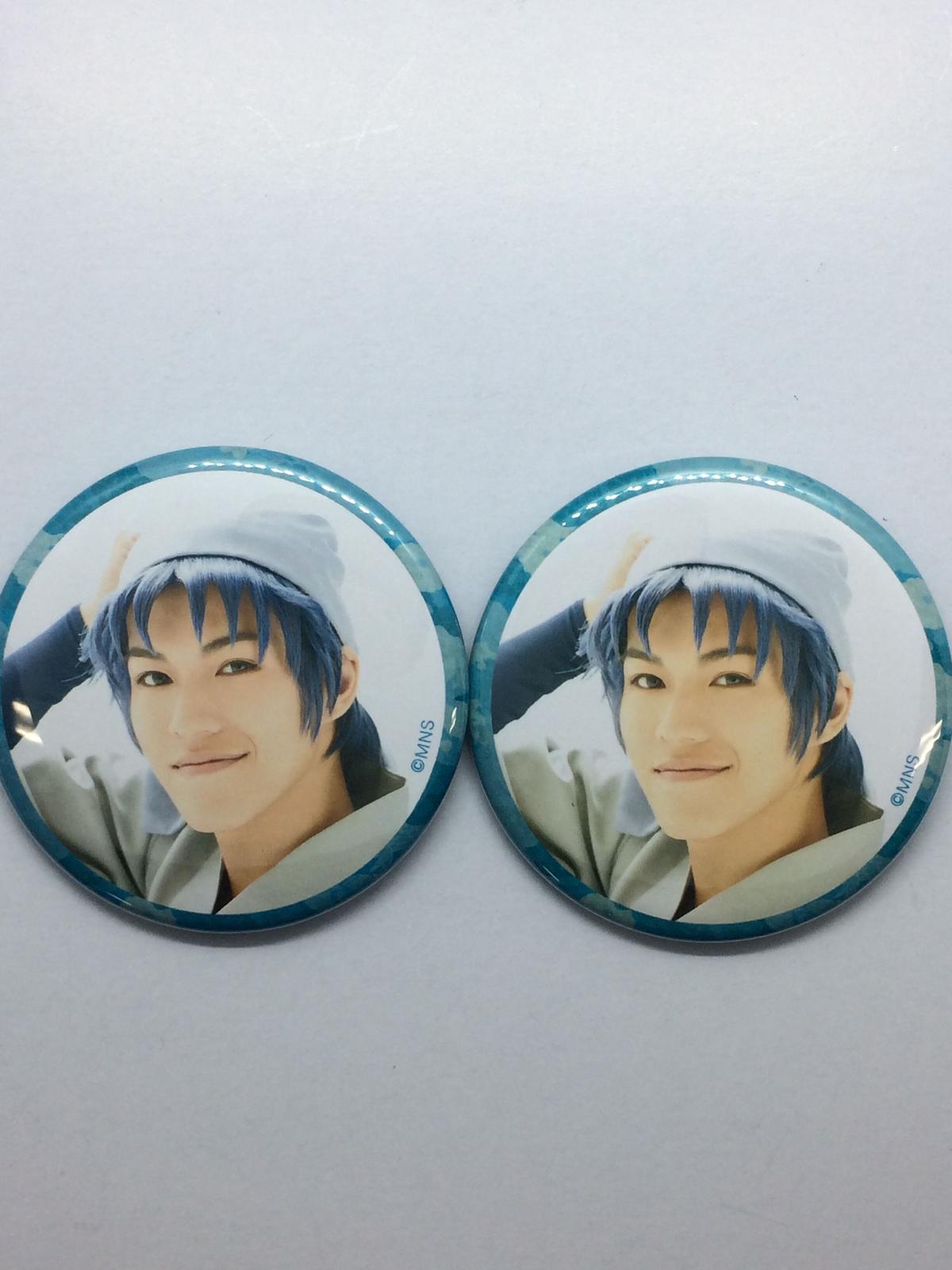 ミュージカル 忍たま乱太郎 第8弾 重 倉本発 缶バッジ2個セット K Books K