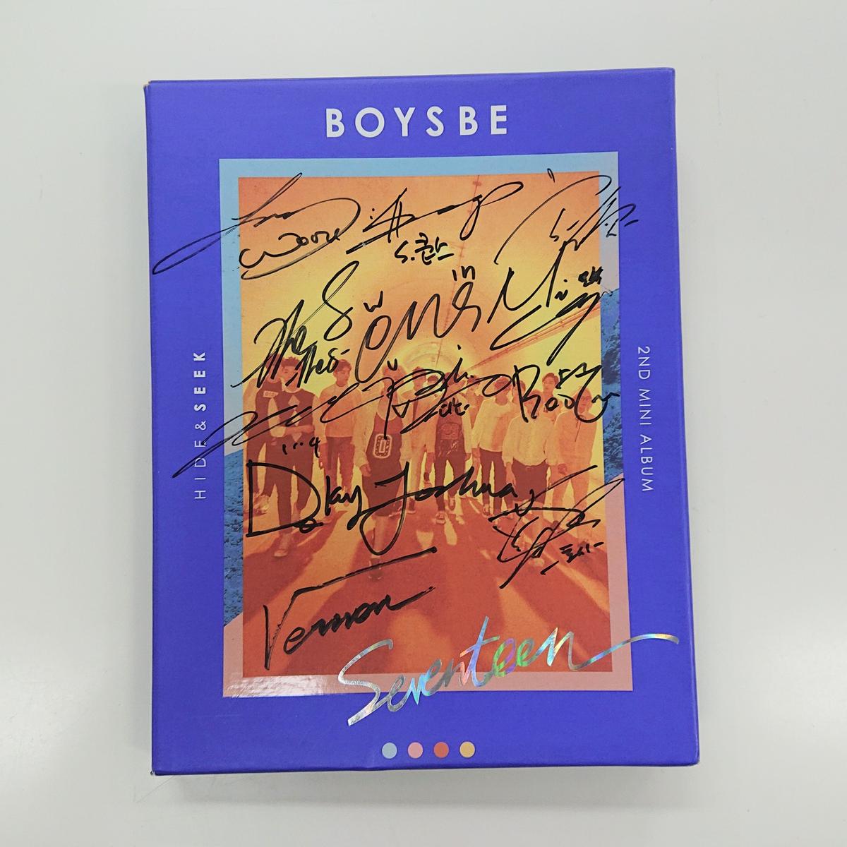 Seventeen BOYSBE ジョンハン サイン入りアルバム Seventeen BOYSBE ジョンハン サイン入りアルバム SEVENTEEN