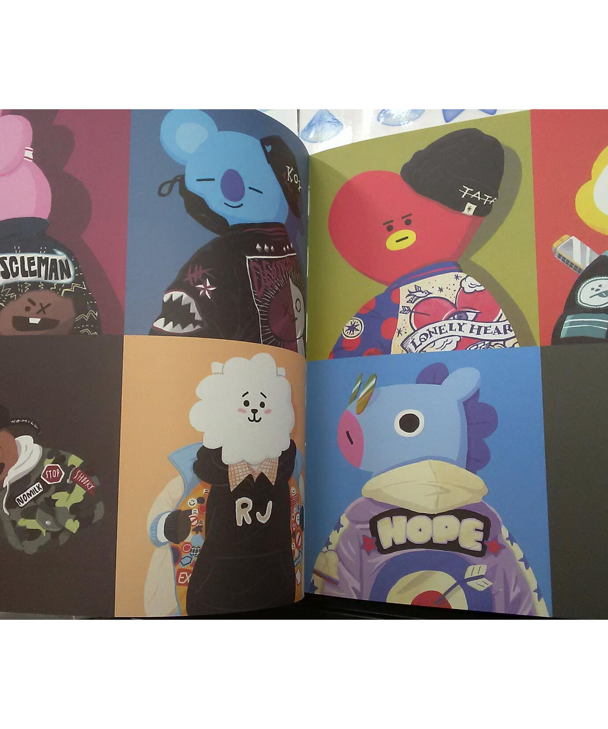 BTS BT21 coloring book ぬりえ | K-BOOKS K-POP館 芸能…