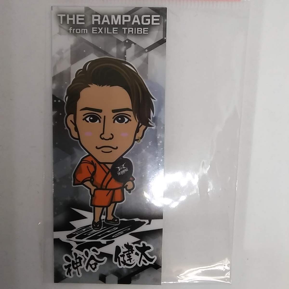 THE RAMPAGE 神谷健太 千社札ステッカー 激安先着 神谷健太 千社札 ミュージシャン